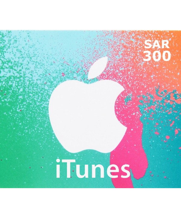 iTunes SAR 300 Card SA Key 